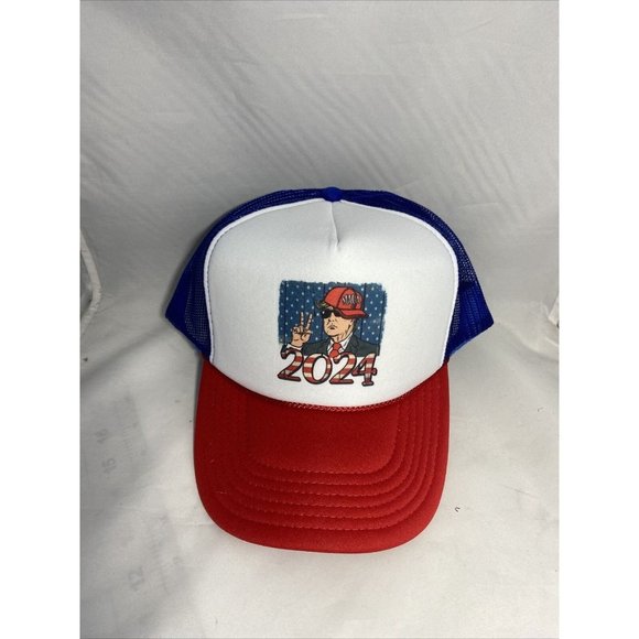 Donald Trump 2024 Trucker Hat Mesh Hat snapback hat adjustable - Picture 5 of 5